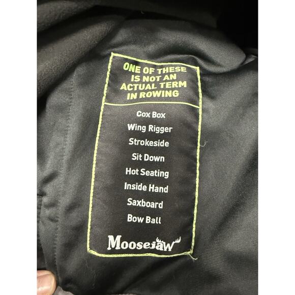 Moosejaw Mountaineering Men’s Soft Shell Hooded Jacket Fleece Lined Black Medium - Picture 5 of 8